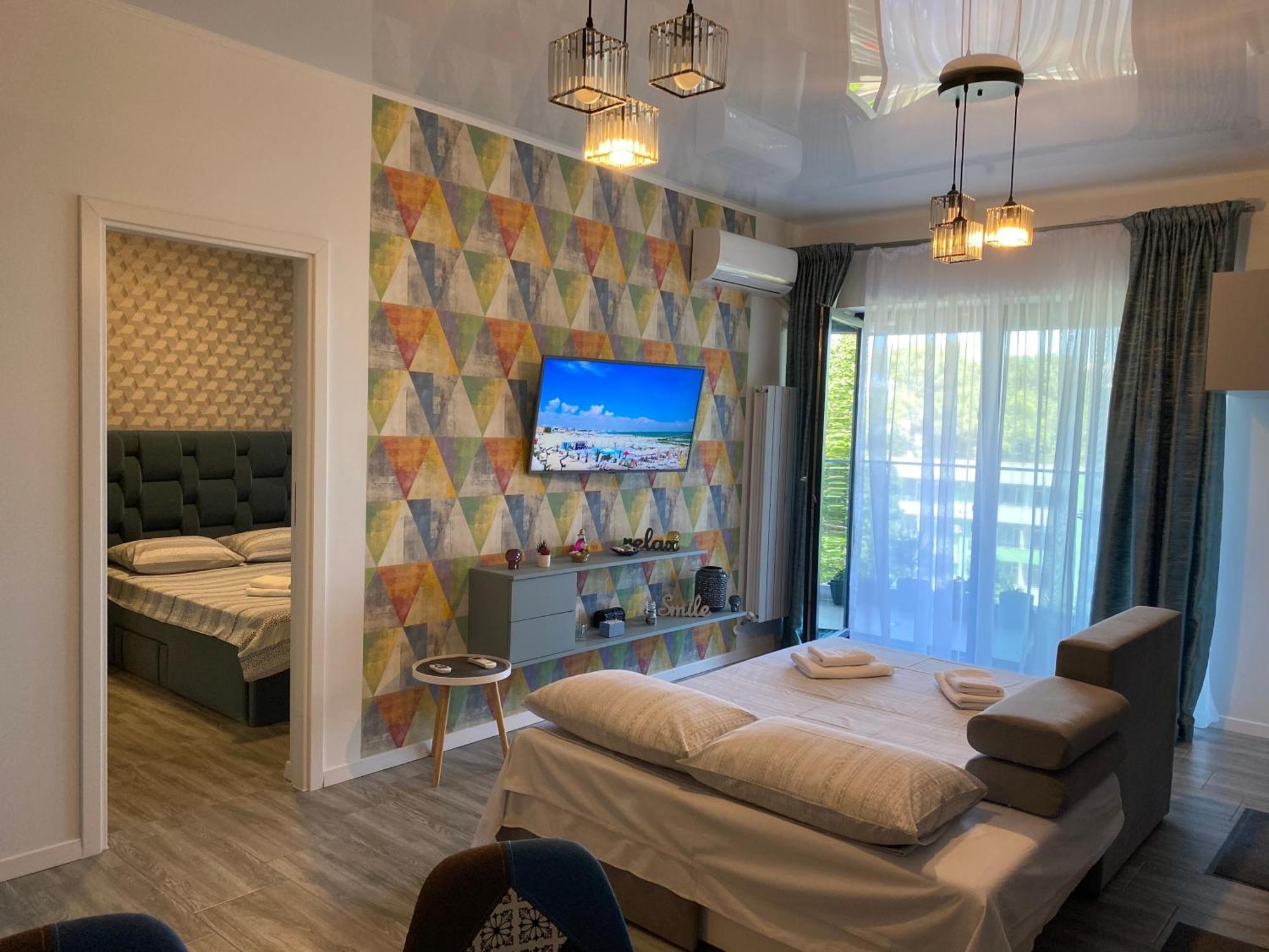 Elysse Sunrise Apartment Mamaia Exteriér fotografie